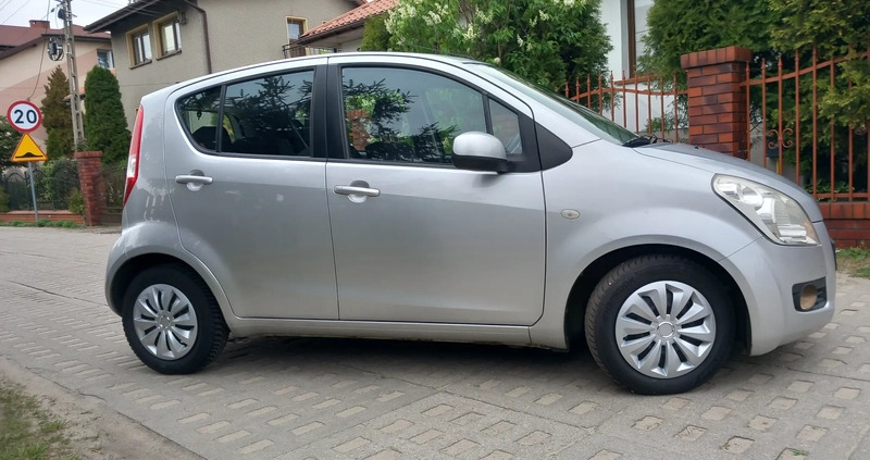 Suzuki Splash cena 12490 przebieg: 188550, rok produkcji 2009 z Kozienice małe 121